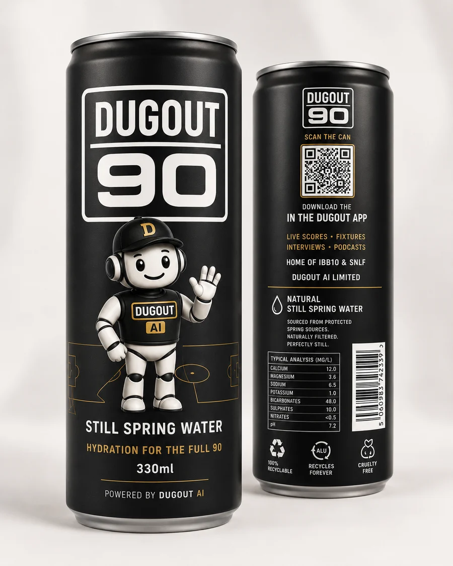 Dugout 90 still spring water cans, 330ml