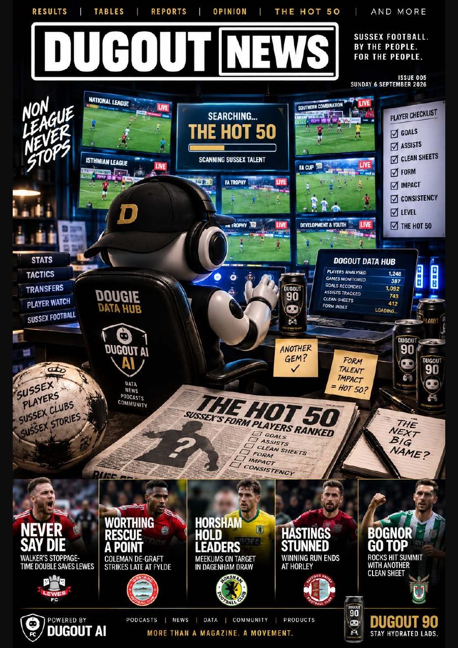 Cover of Dugout News, Issue 5