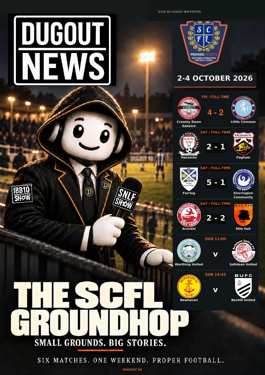 Cover of Dugout News, Issue 9