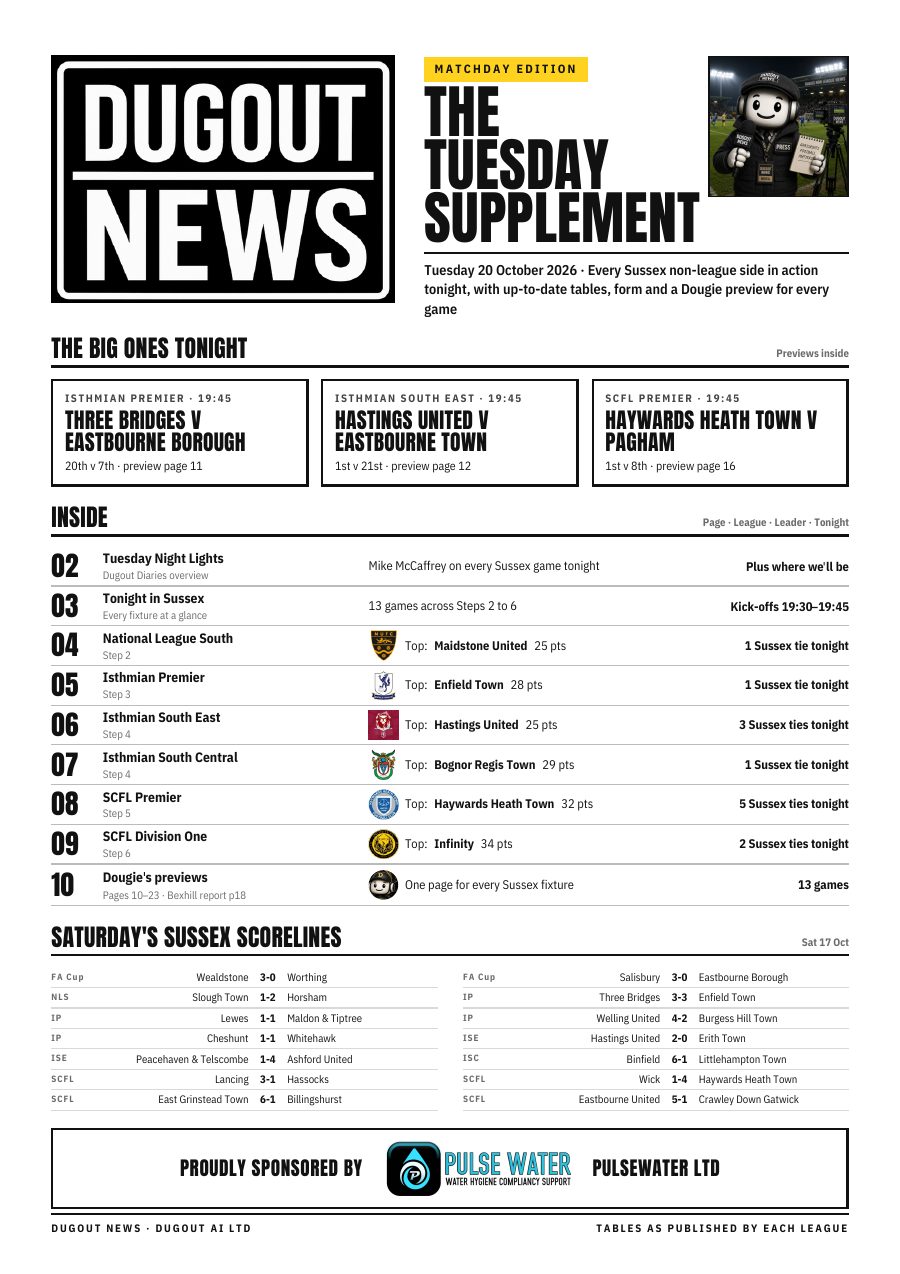 Cover of The Tuesday Supplement